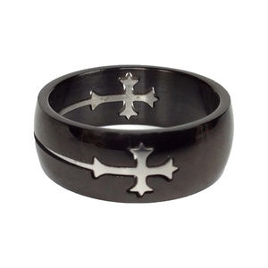 Men’s Cross Pattern Ring
